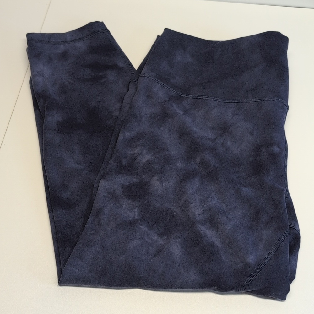 Lululemon Wunder Train High-Rise Tight 25" Diamond Dye - Size 18 EUC - Picture 9 of 9